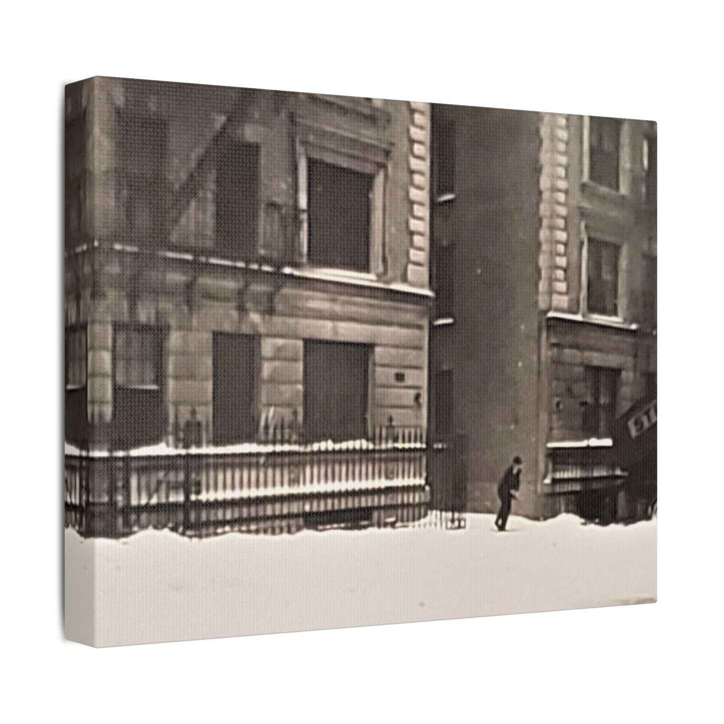 430 W 119th St New York Satin Canvas Stretched