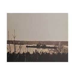 Navy Day New York October 27th 1945 Satin Canvas Stretched