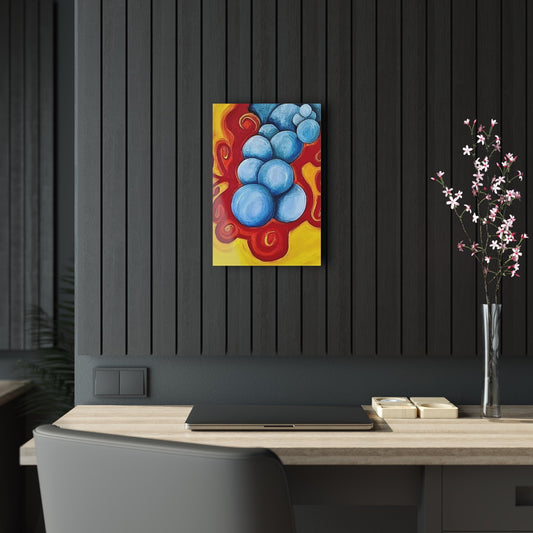 Blue Balls Acrylic Prints Printify