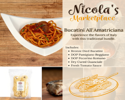 Bucatini All'Amatriciana Bundle - - Gift