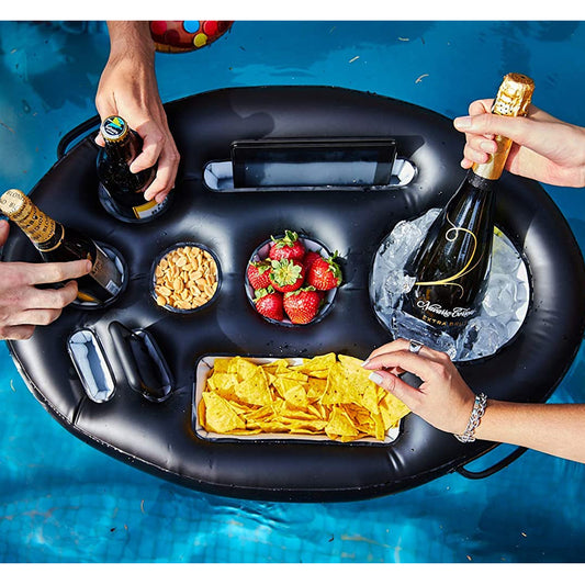 PVC Inflatable Drink Tray for Pool Parties - - pool float