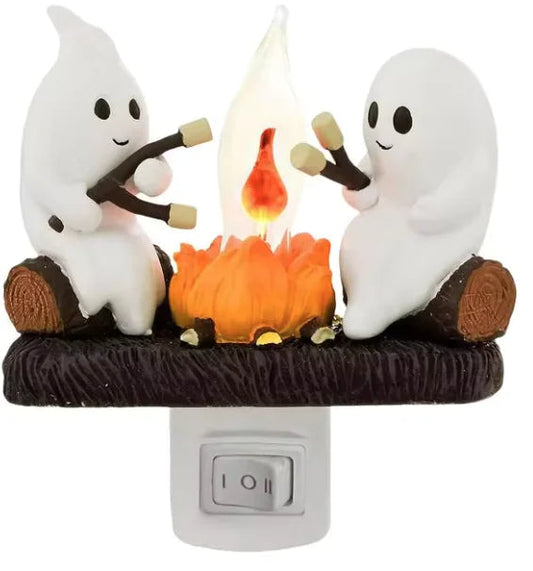Ghost Campfire Nightlight Kia Day Design