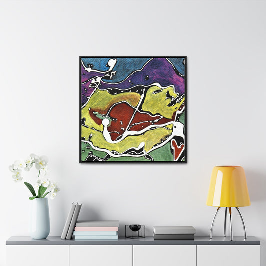 Strawberry Fields Forever Gallery Canvas Wraps Square Frame 30″ x 30″ 1.25"