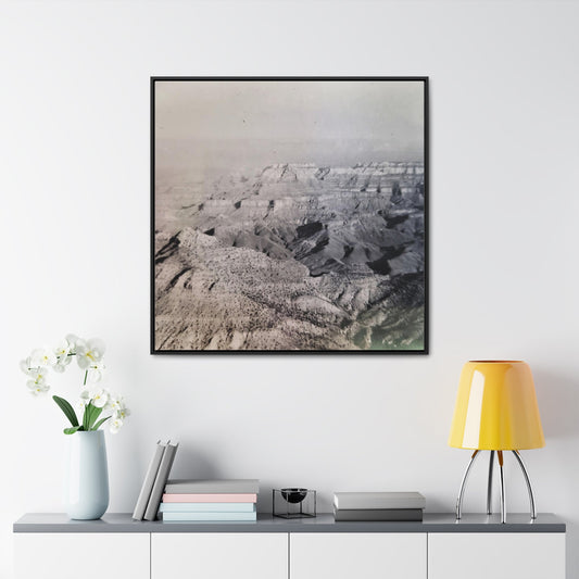 Grand Canyon Gallery Canvas Wraps Square Frame 36″ x 36″ 1.25" Black