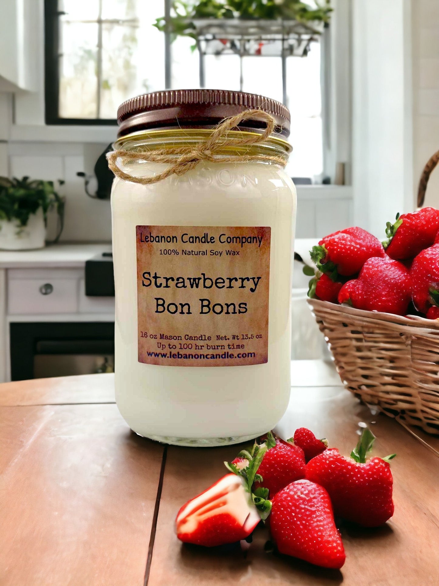 Strawberry Bon Bons Candle - - Candles & Melts