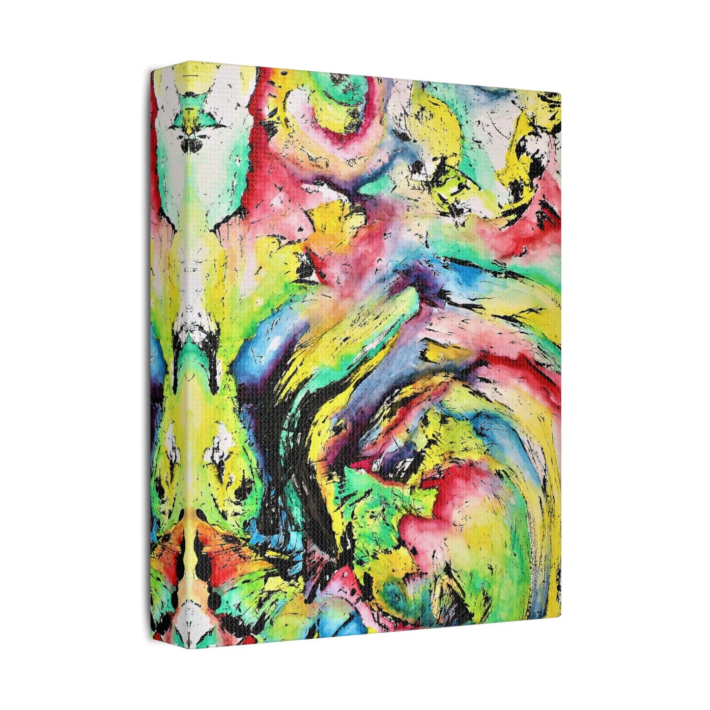 Vortex Satin Canvas Stretched