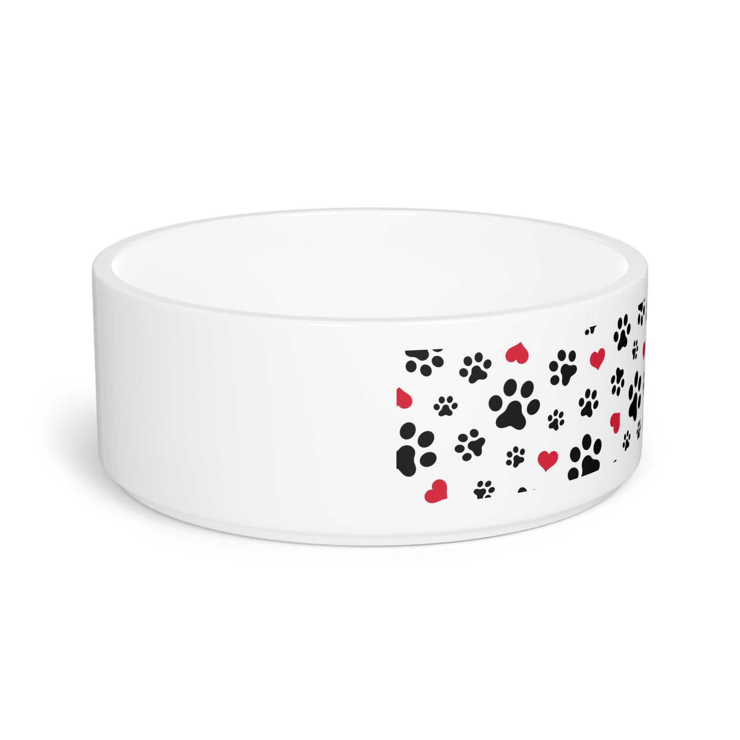 Cute Paw Print Pet Bowl - Kia Day Design