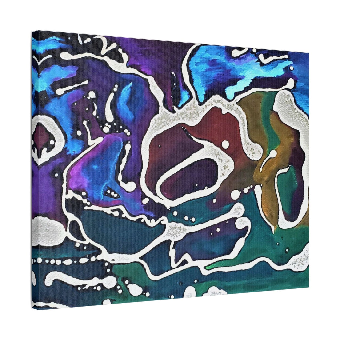 Ant Satin Canvas Stretched