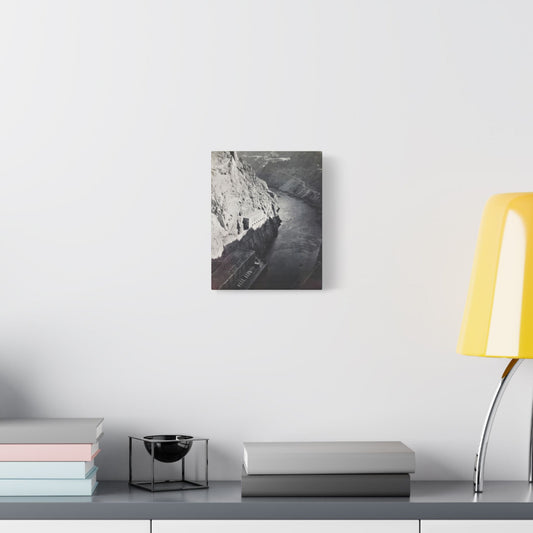 Boulder Dam Satin Canvas Stretched