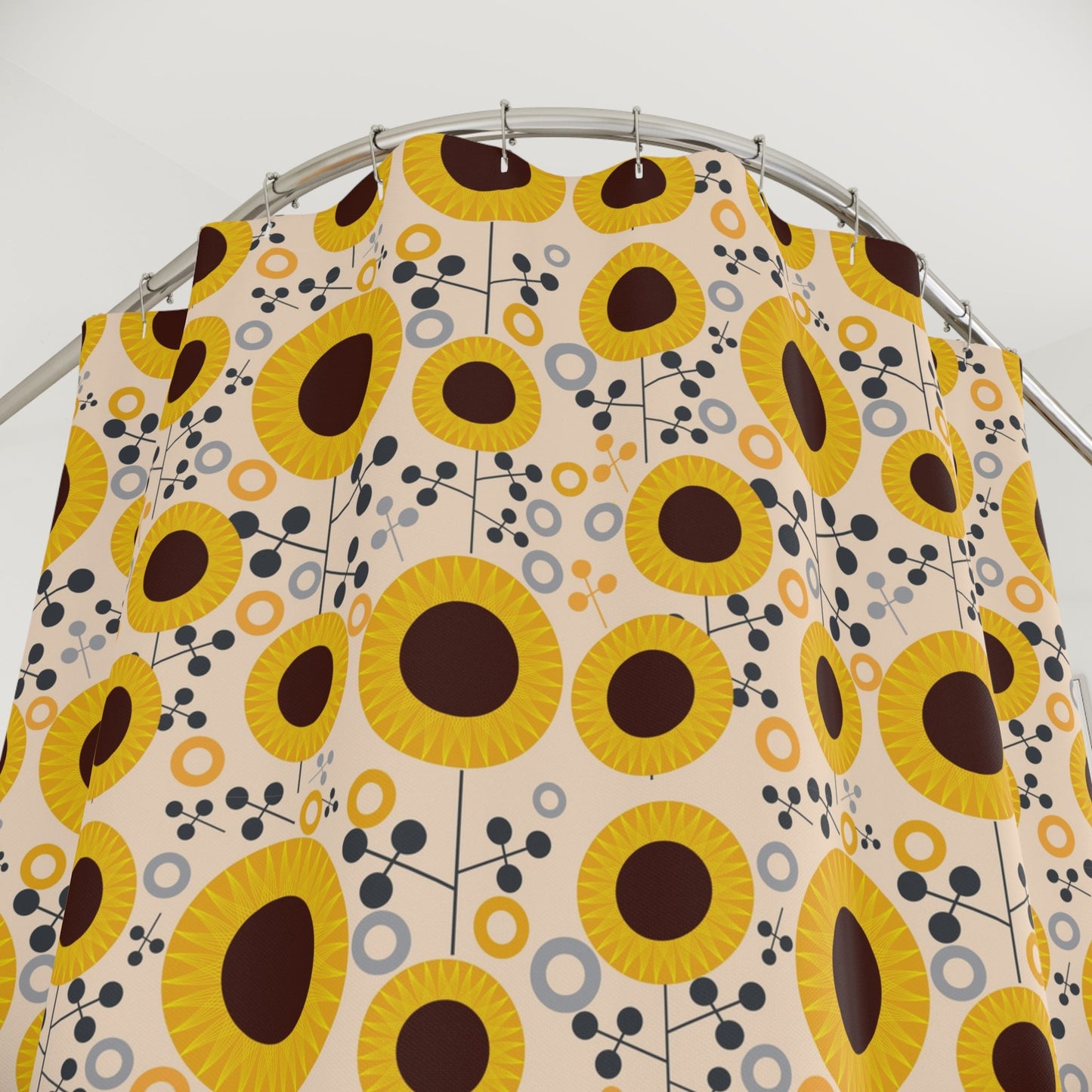 Sunflower Shower Curtains - Kia Day Design