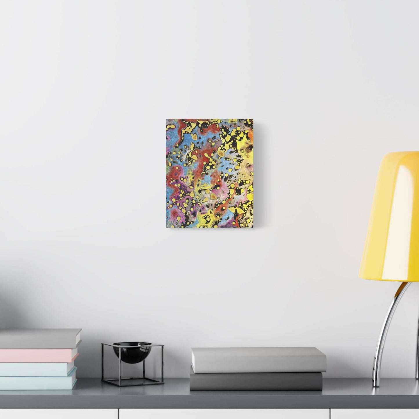 Limbo Satin Canvas Stretched