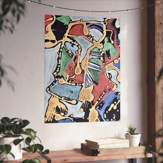 Angry Cat Fine Art Posters 24" x 32" (Vertical) Matte