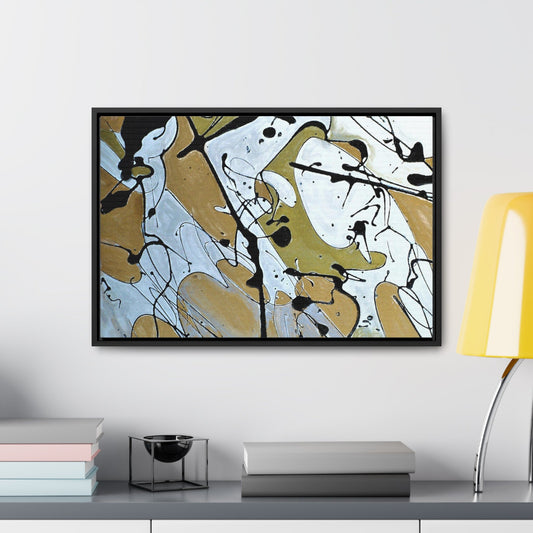 Mardi Gras Gallery Canvas Wraps Horizontal Frame 24″ x 16″ Black Premium Gallery Wraps (1.25″)