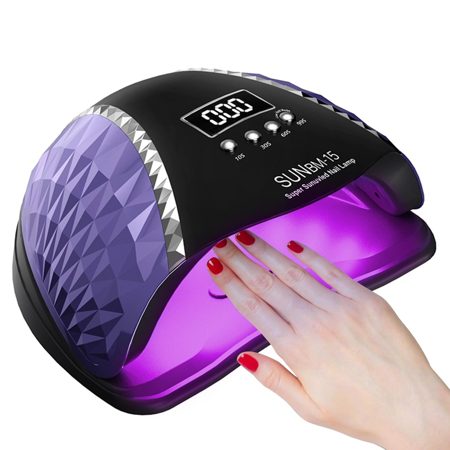 GGUP UV LED Nail Lamp 280W Professional Nail Dryer for Gel Polish UV Light - - nail lamp