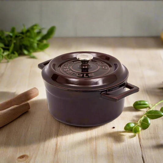 LAVA Premium Round Cast Iron Dutch Oven 7.87 in / 20 cm Kia Day Design