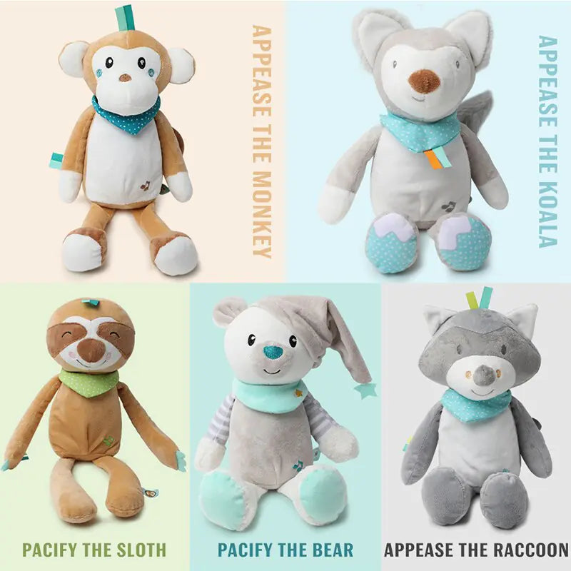 Babies LED Night Light Plush Toy - Kia Day Design