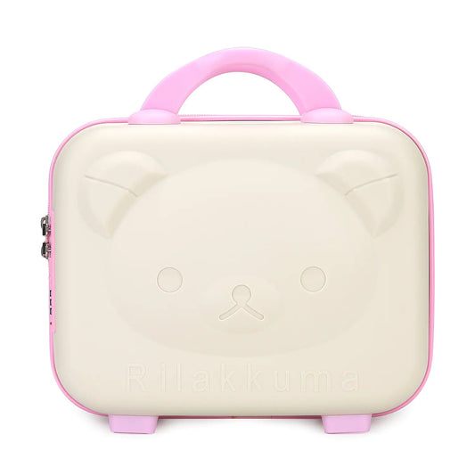 Luxury Cartoon Bear Travel Suitcase for Kids (14-Inch) Kia Day Design