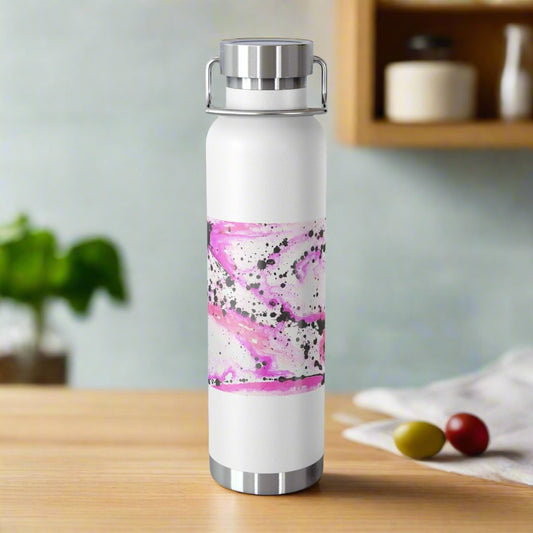 Neon Lightning 22oz Vacuum Insulated Bottle - Kia Day Design