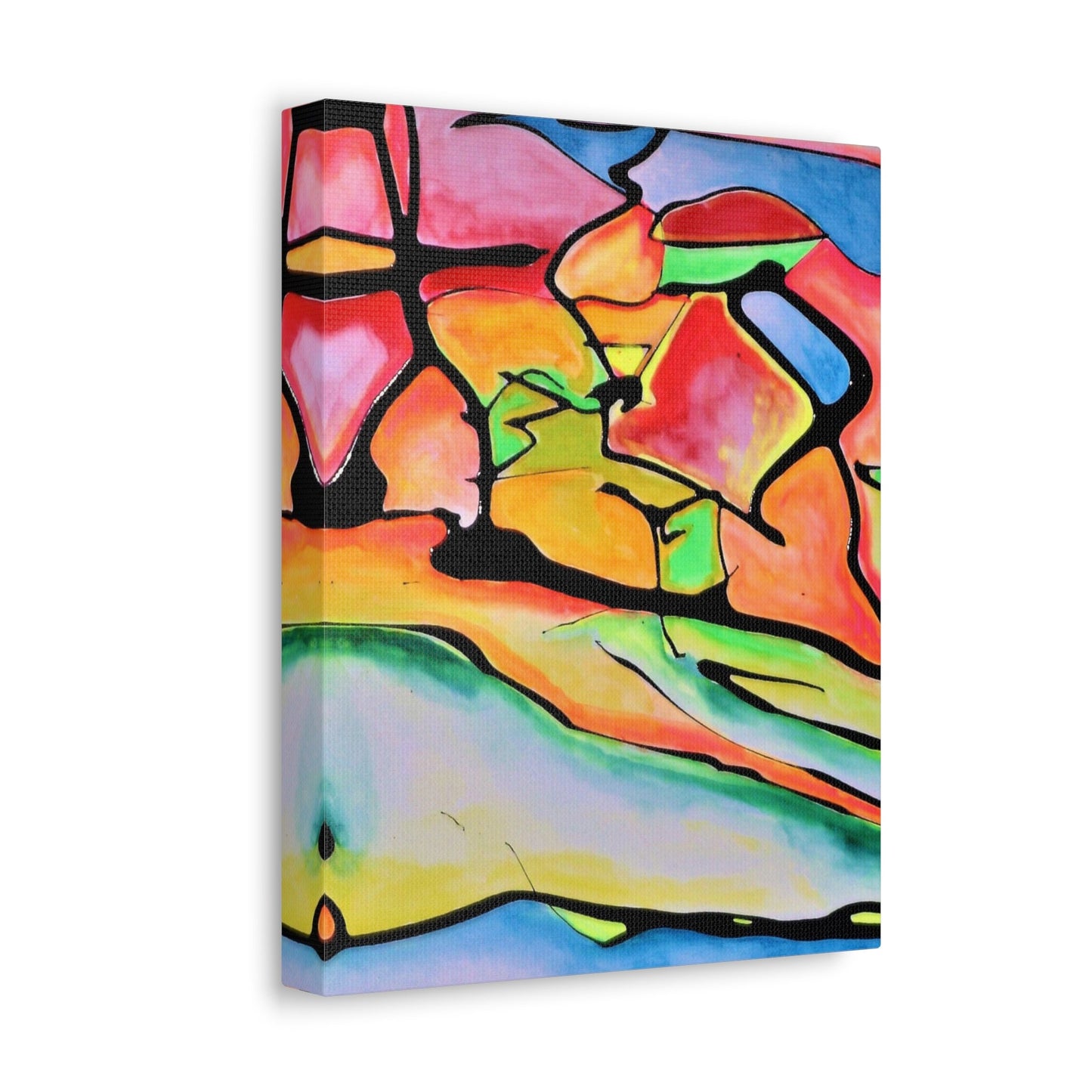 Atomic Dog Stretched Canvas Printify