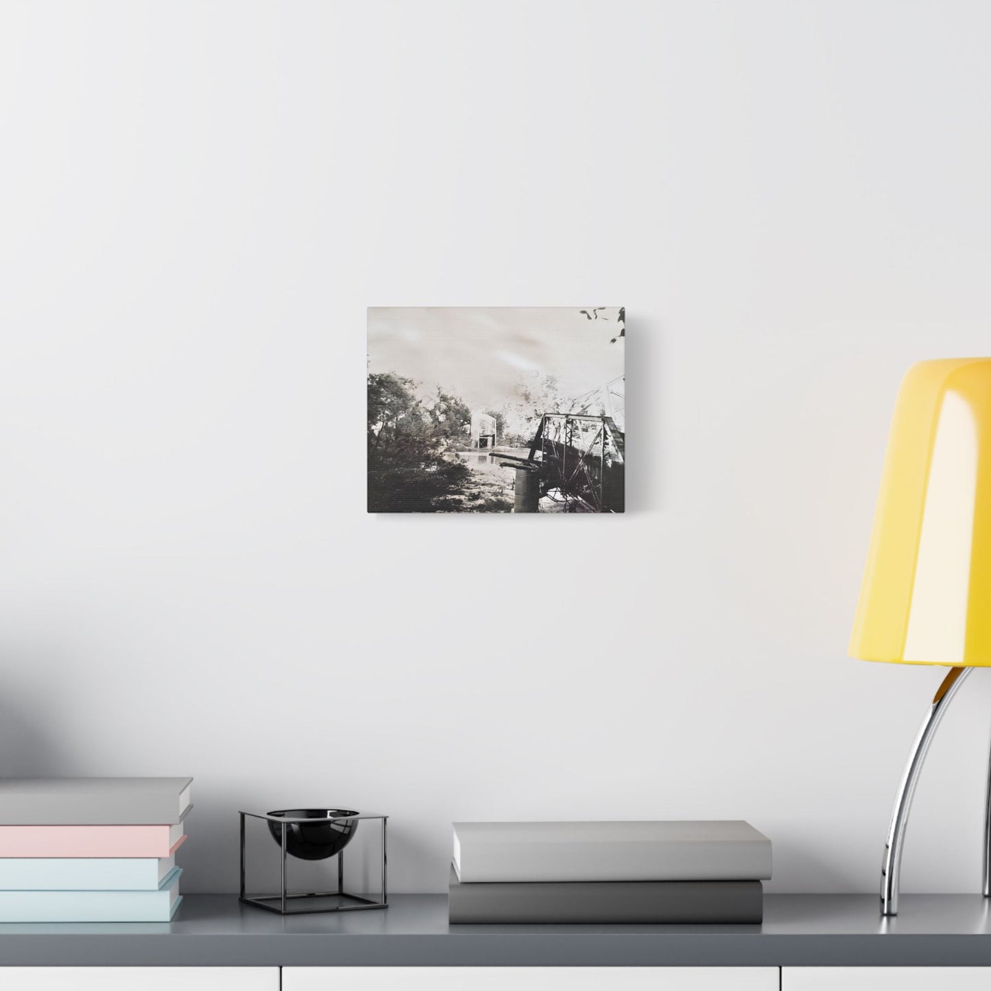 Bridge Satin Canvas Stretched
