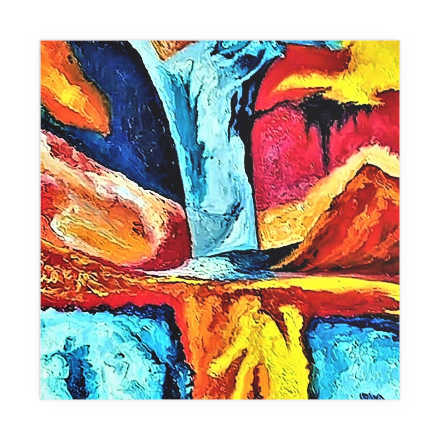 Pele Silk Posters 30″ x 30″ Semi Glossy