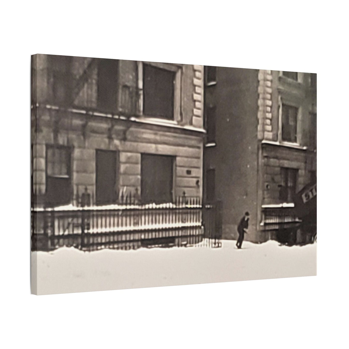 430 W 119th St New York Satin Canvas Stretched