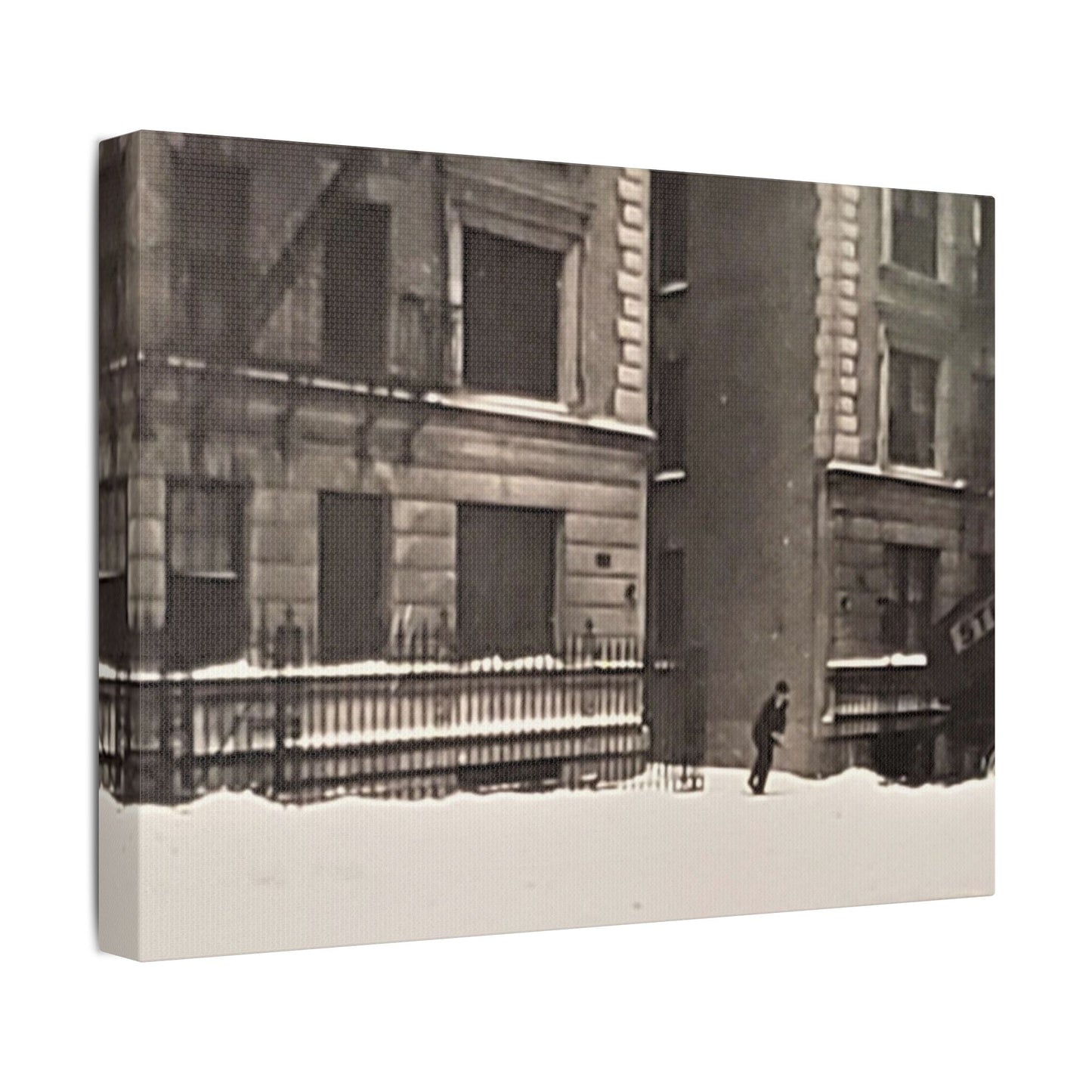 430 W 119th St New York Satin Canvas Stretched