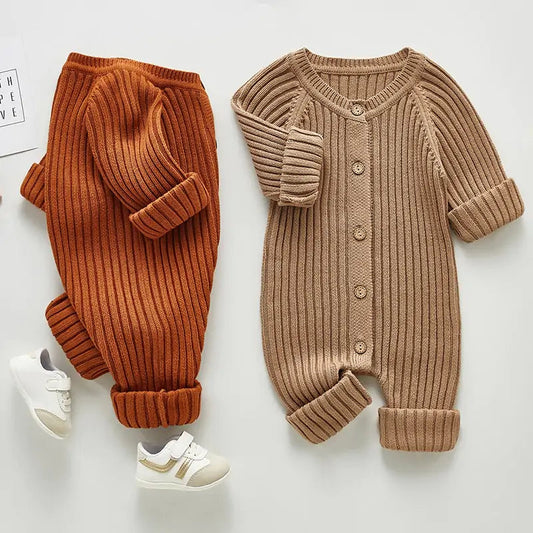 Knitted Baby One Piece