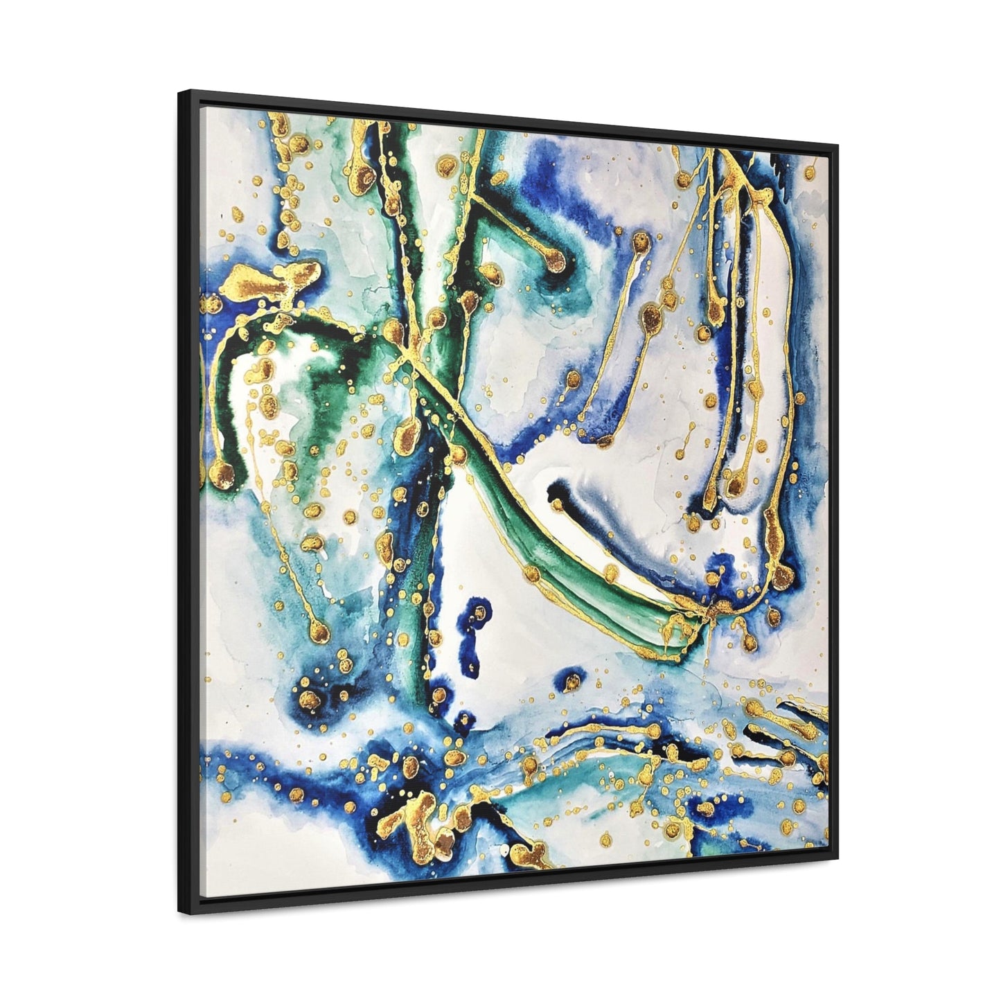 Blue Willow Gallery Canvas Wraps Square Frame