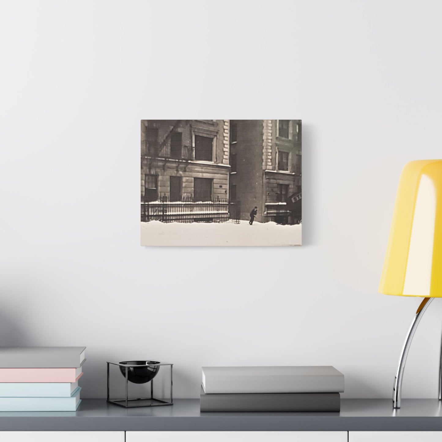 430 W 119th St New York Satin Canvas Stretched 14″ x 11″ (Horizontal) 1.5"