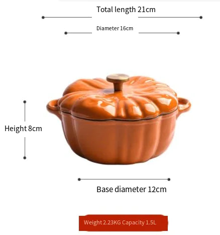 Pumpkin Cast Iron Pot Kia Day Design