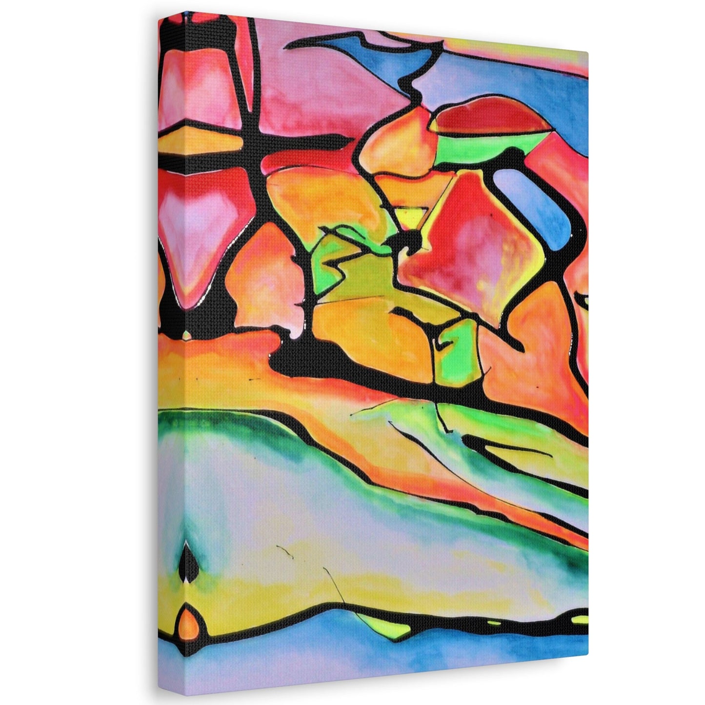 Atomic Dog Stretched Canvas Printify