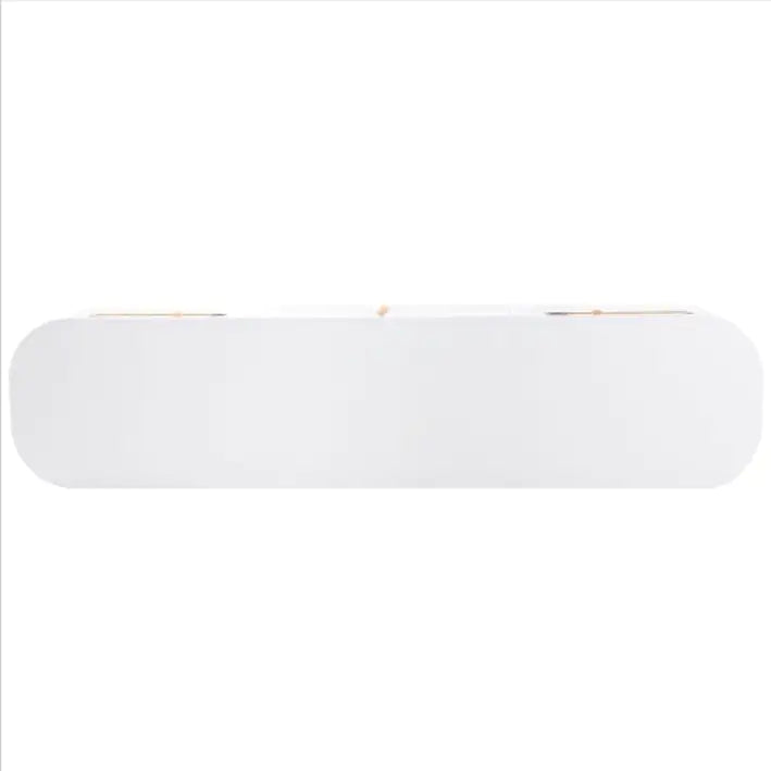 White Rattan TV Stand for TVs Up To 75'' - Kia Day Design