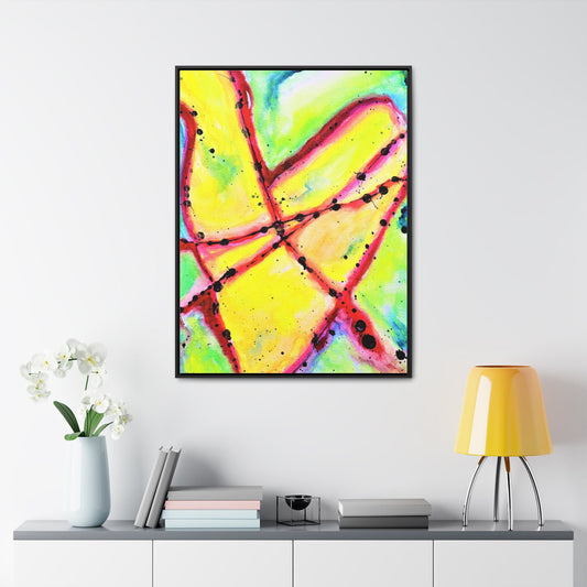 Love Chained Gallery Canvas Wraps Vertical Frame