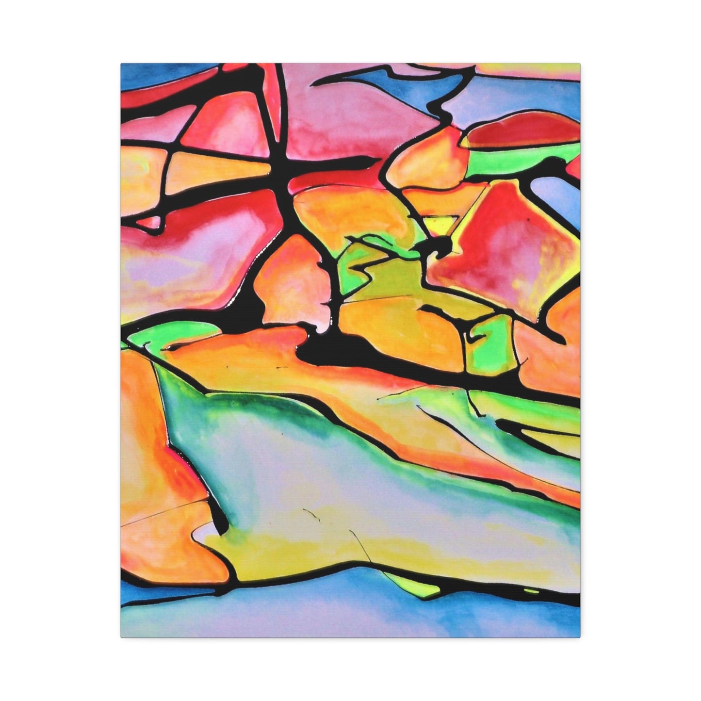 Atomic Dog Stretched Canvas Printify