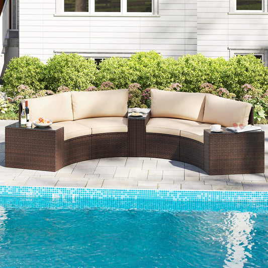 5 Pieces Patio Furniture Set - - patio set