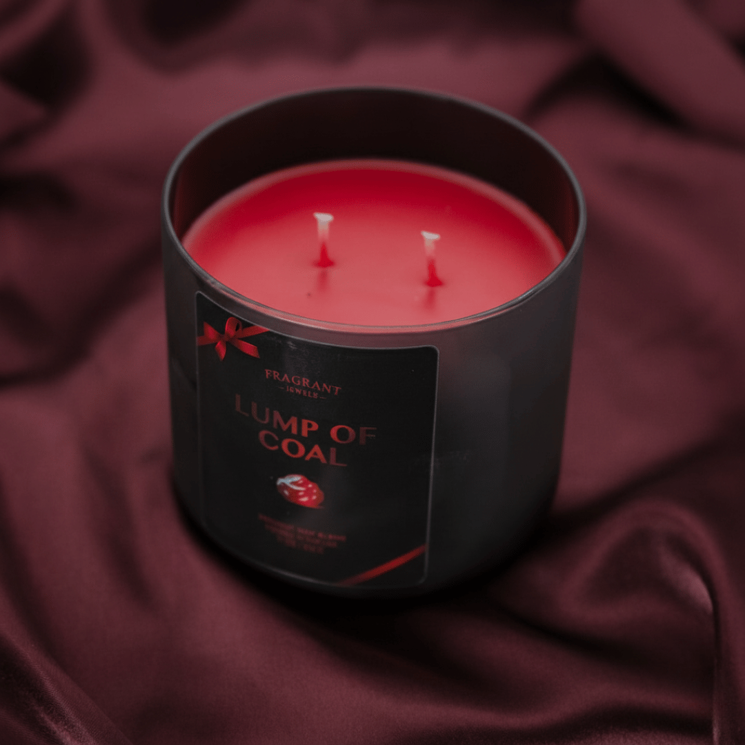 Lump of Coal - Jewel Candle - - Jewel Candle