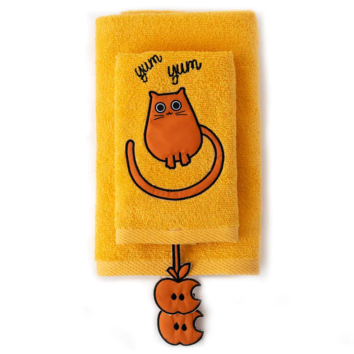 Milk&Moo Tombish Cat Baby Towel Set of 2 Kia Day Design