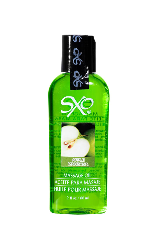 Apple Flavored Edible Massage Oil Full Body Warm Sensation - - oil