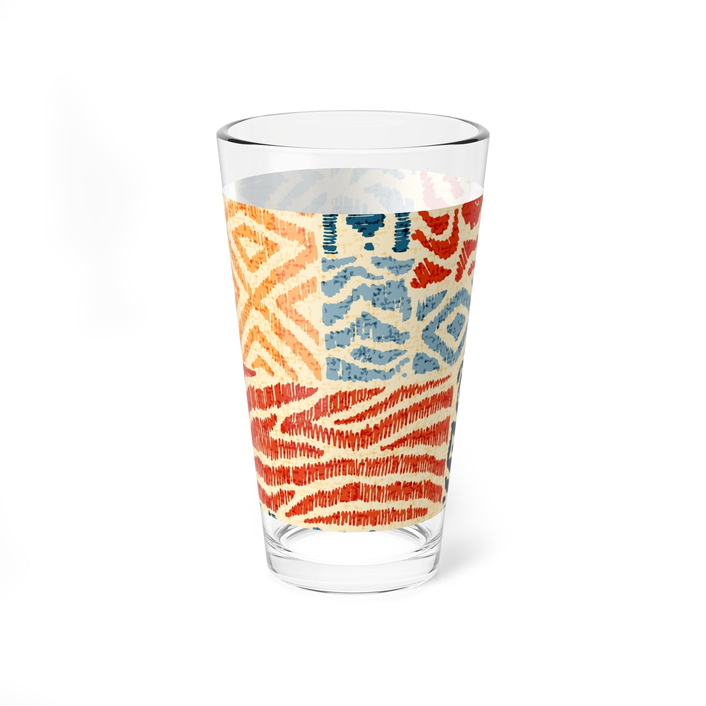 Colorful Geometric Mixing Glass - Kia Day Design