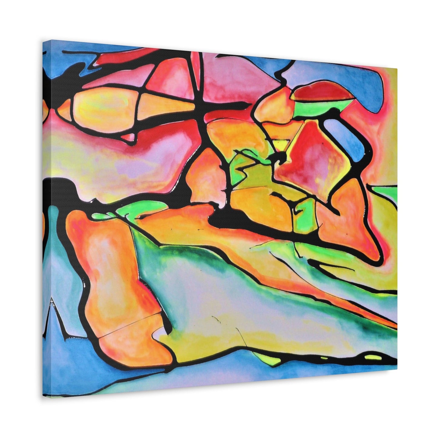 Atomic Dog Stretched Canvas Printify