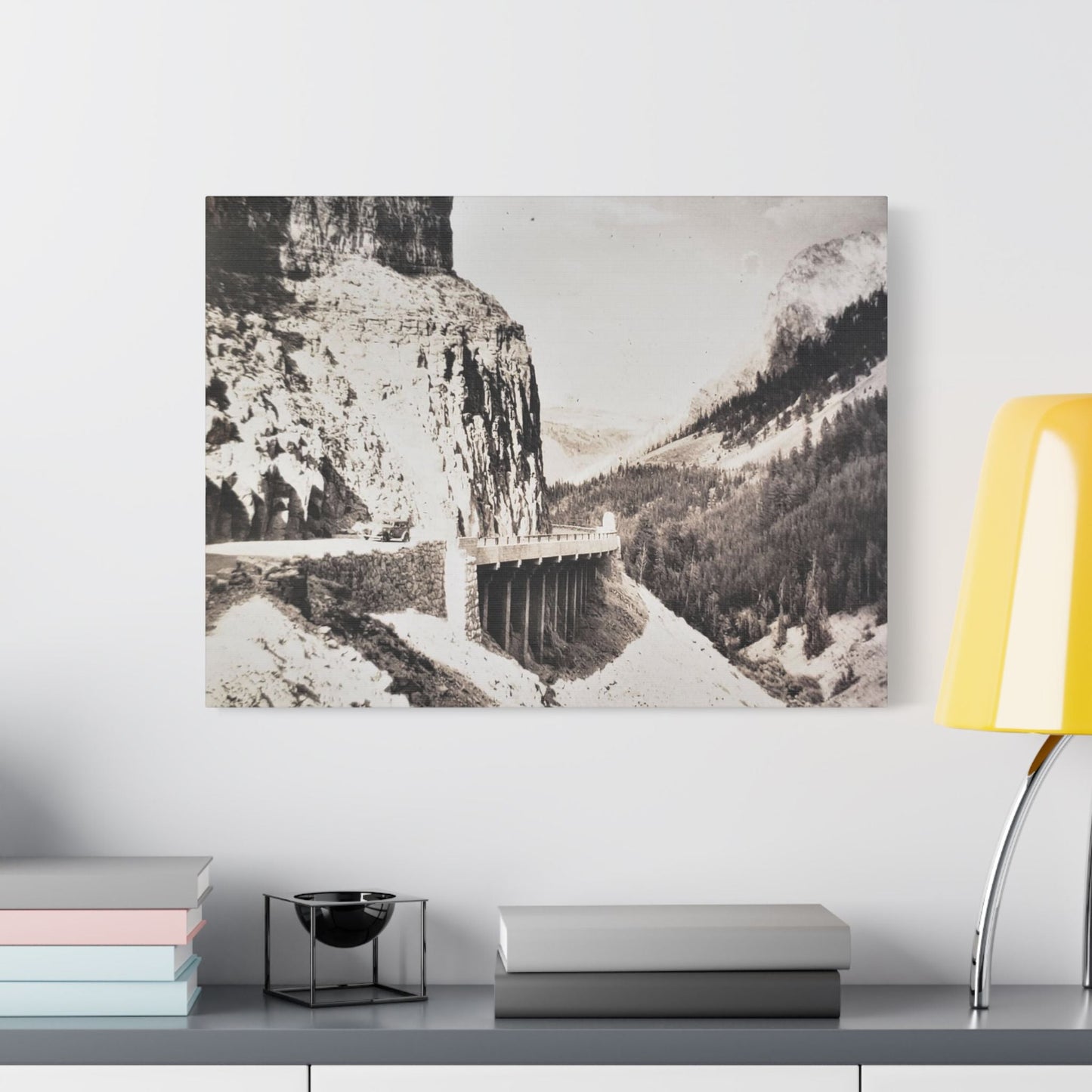 Golden Gate Canyon Colorado Satin Canvas Stretched 24″ x 18″ (Horizontal) 1.5"