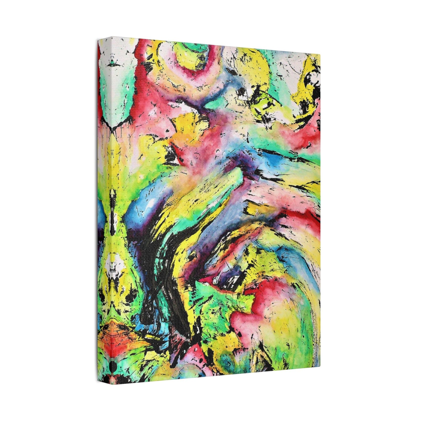 Vortex Satin Canvas Stretched