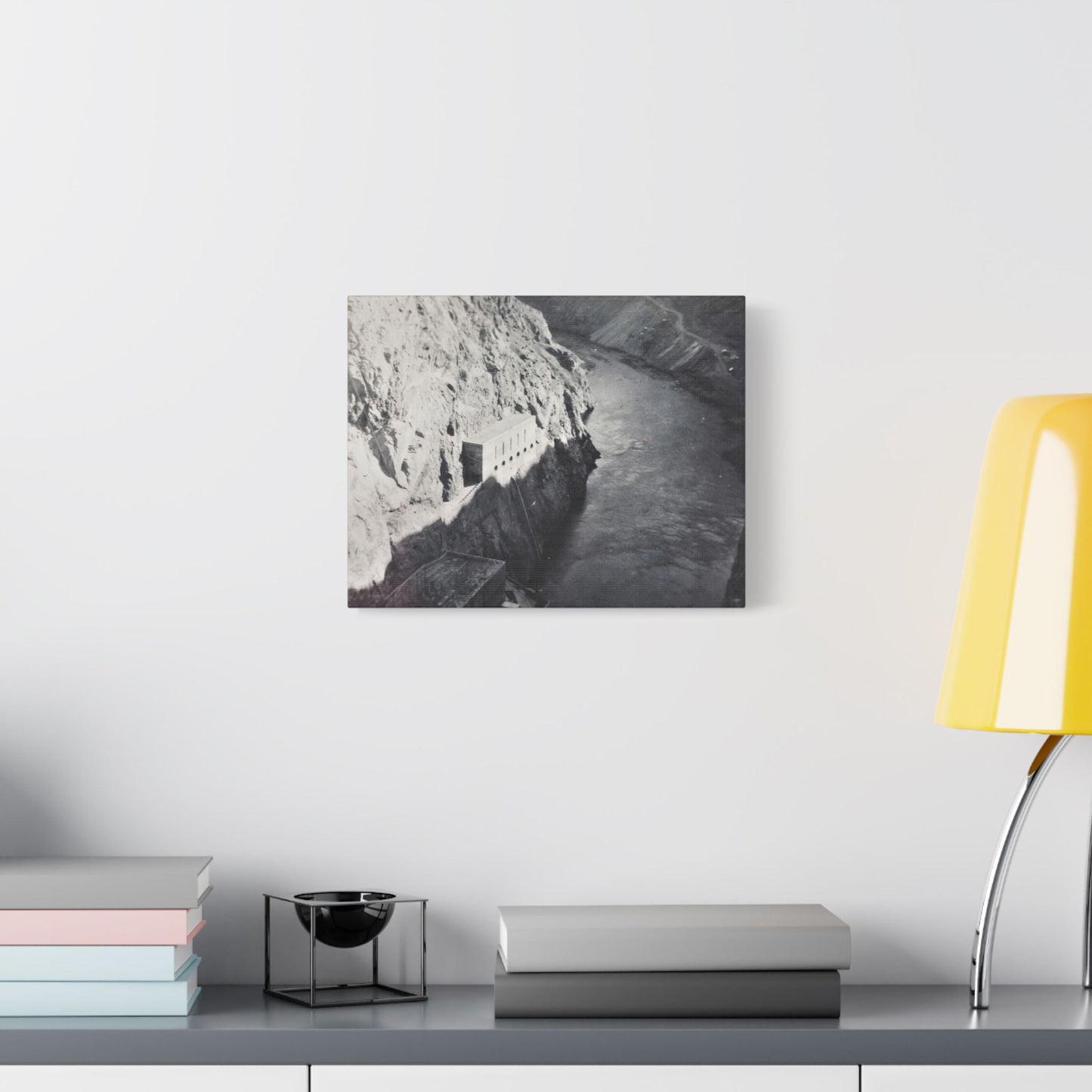 Boulder Dam Satin Canvas Stretched