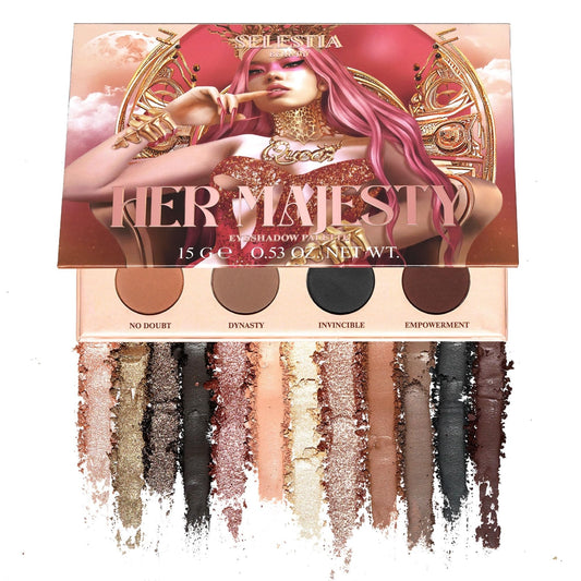 SELESTIA BEAUTY Nude Eyeshadow Palette - Her majesty - eyeshadow