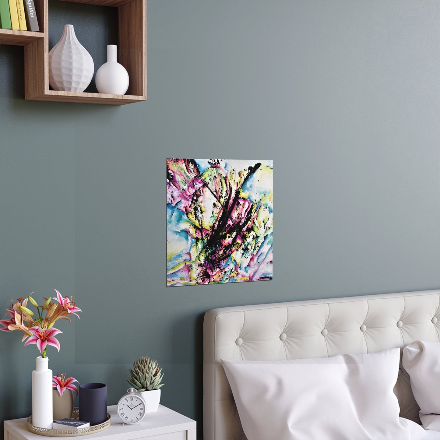 Kitty In Space Silk Posters