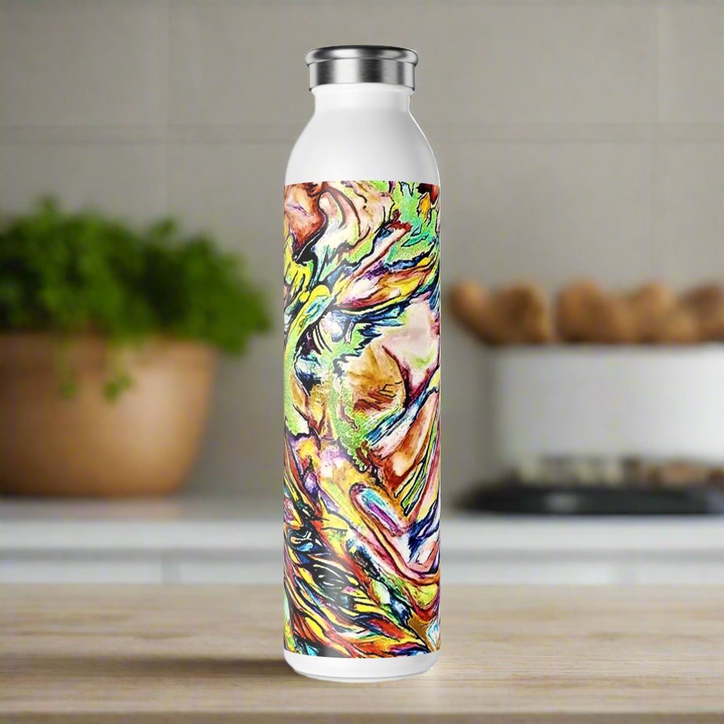 Rising Phoenix Slim Water Bottle - Kia Day Design