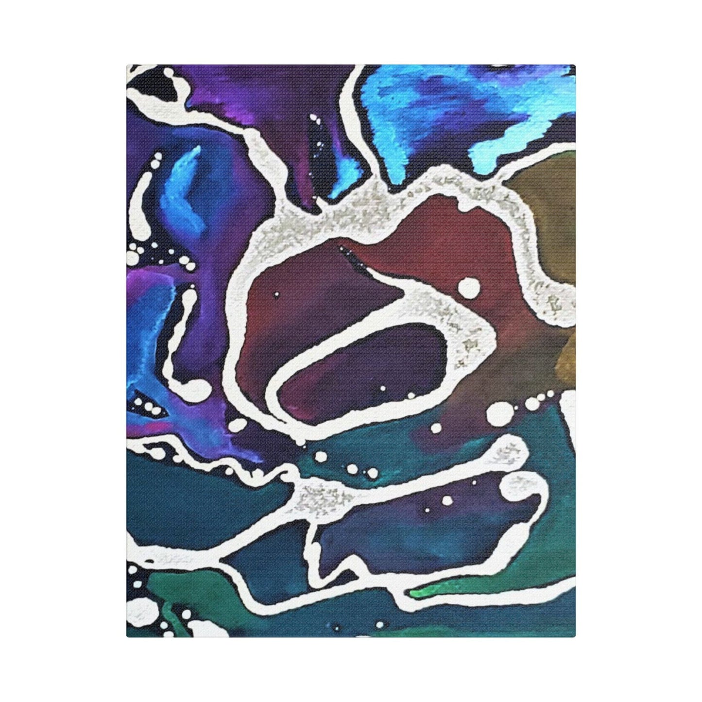 Ant Satin Canvas Stretched 11″ x 14″ (Vertical) 1.5"