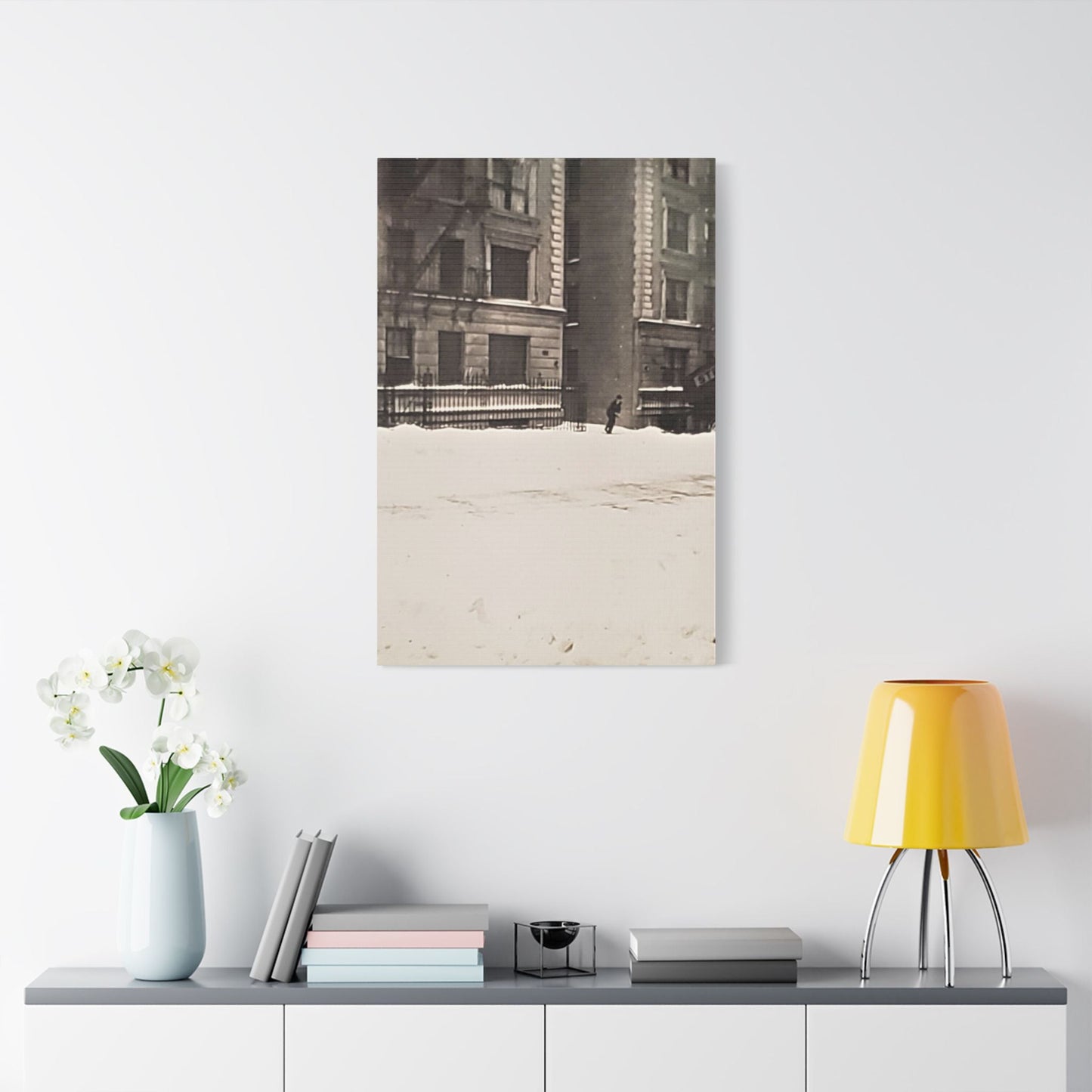 430 W 119th St New York Satin Canvas Stretched 24″ x 36″ (Vertical) 1.5"