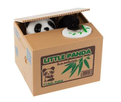 Cute Panda Thief Piggy Banks Kia Day Design